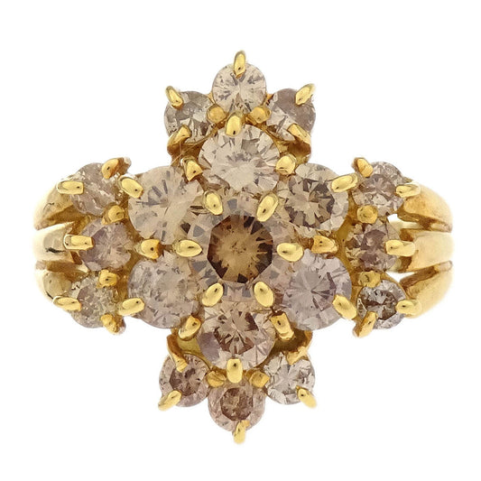 Ring Diamond 18K Gold #50
