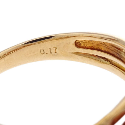 Ring 18K Sapphire Diamond Gold #49