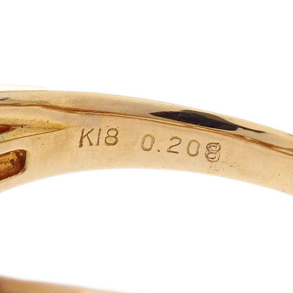 Ring 18K Sapphire Diamond Gold #49