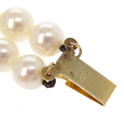 Bracelet 14K Genuine Pearl Gold