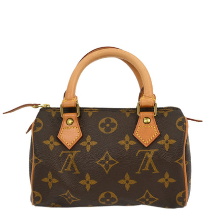 Louis Vuitton Monogram Mini Speedy Handbag M41534