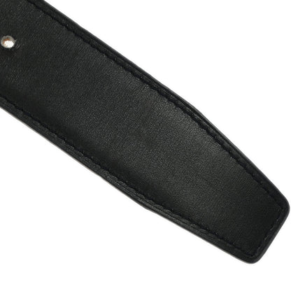 Hermes Black Box Calf Togo Constance Reversible Belt #75 Small Good