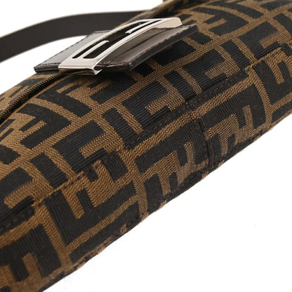 Fendi Brown Zucca Baguette Handbag