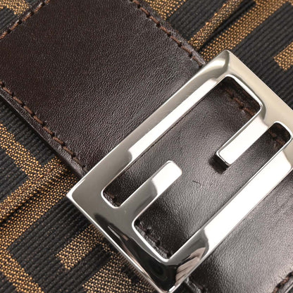 Fendi Brown Zucca Baguette Handbag