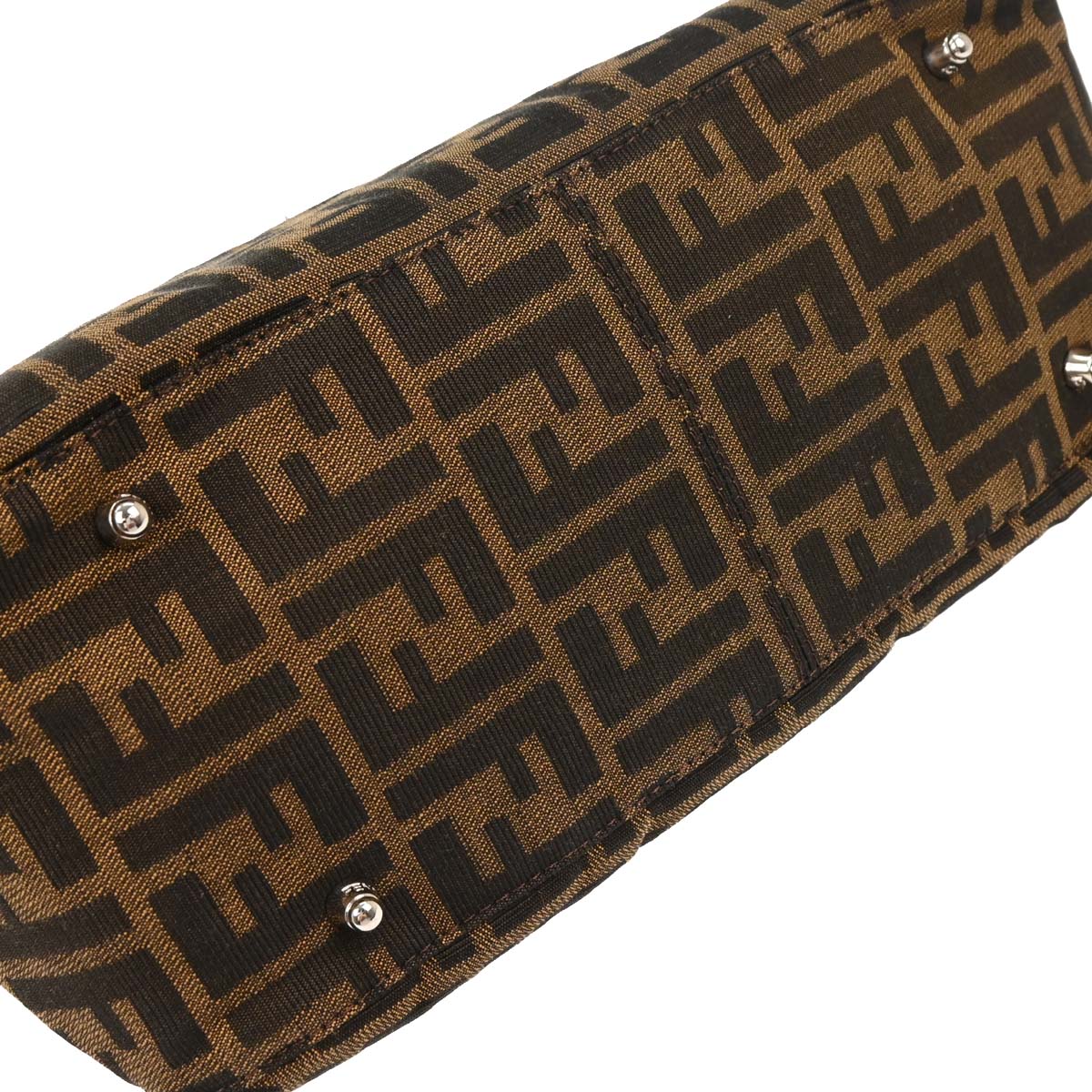 Fendi Brown Zucca Handbag