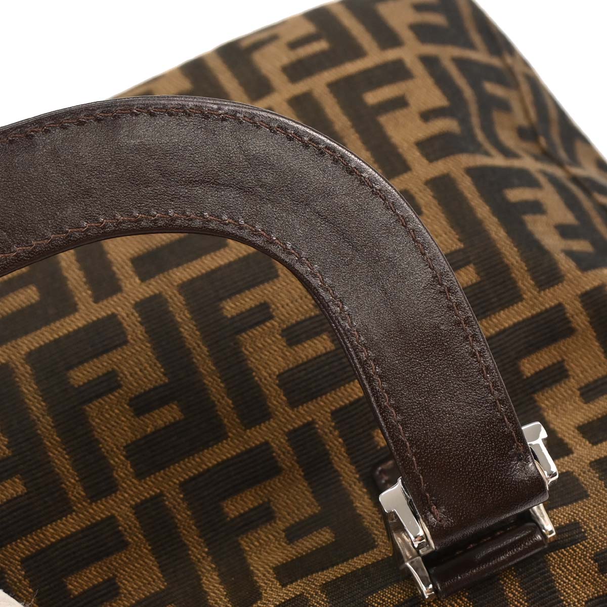 Fendi Brown Zucca Handbag
