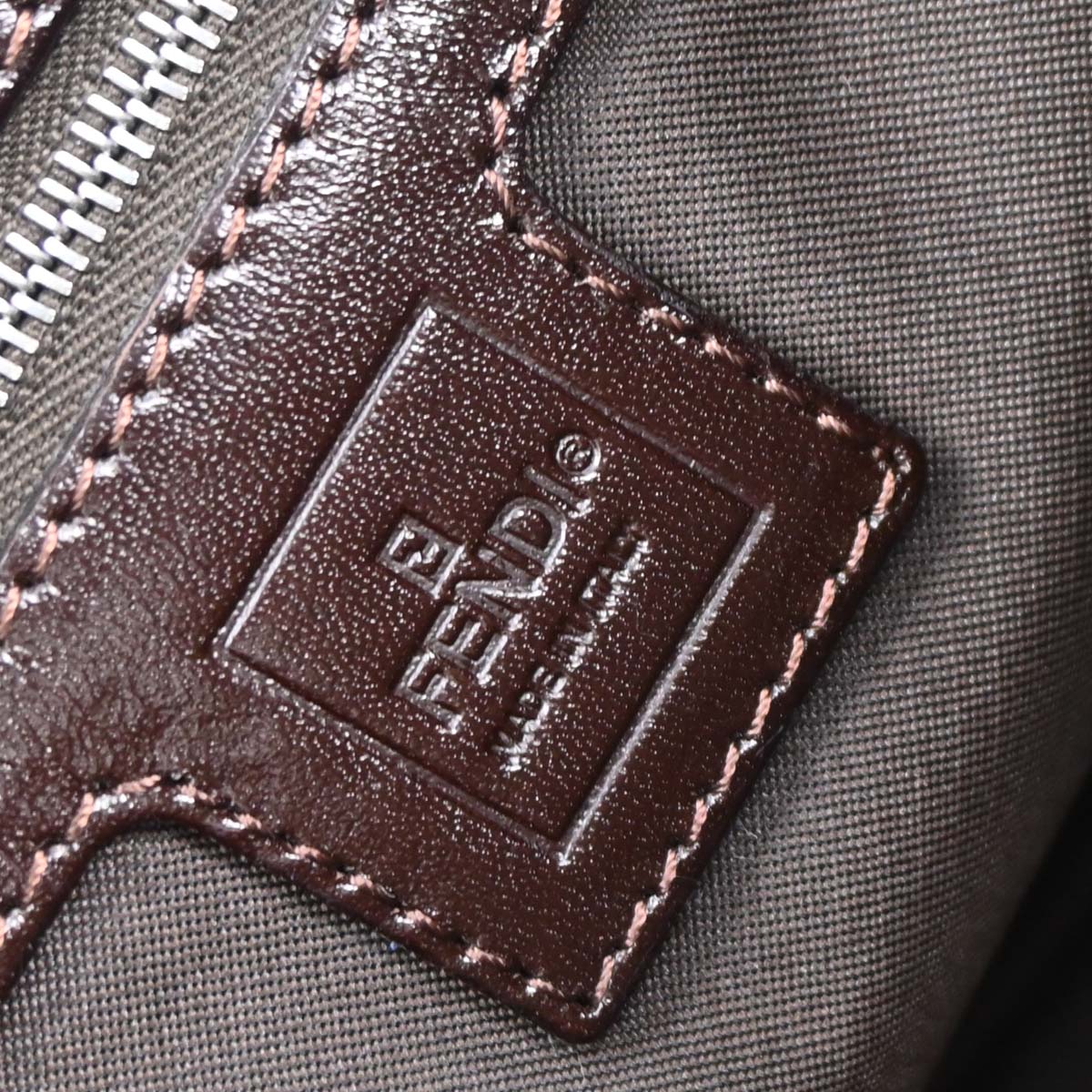 Fendi Brown Zucca Handbag