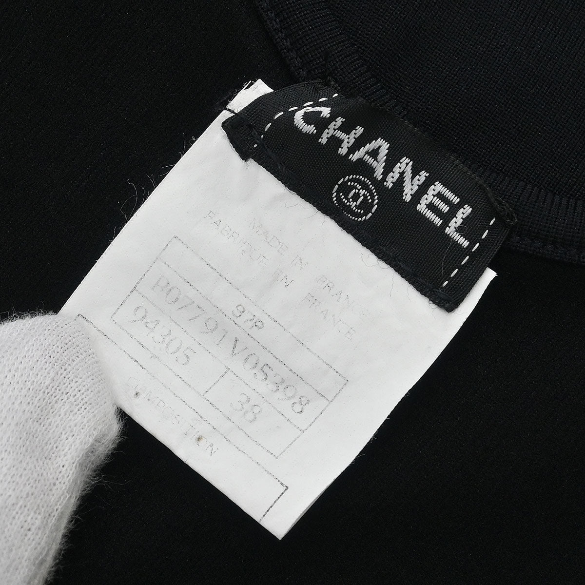 Chanel 1997 Swimwear Swimsuit Black #38