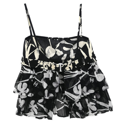 Chanel 2005 Camisole Top Black #36