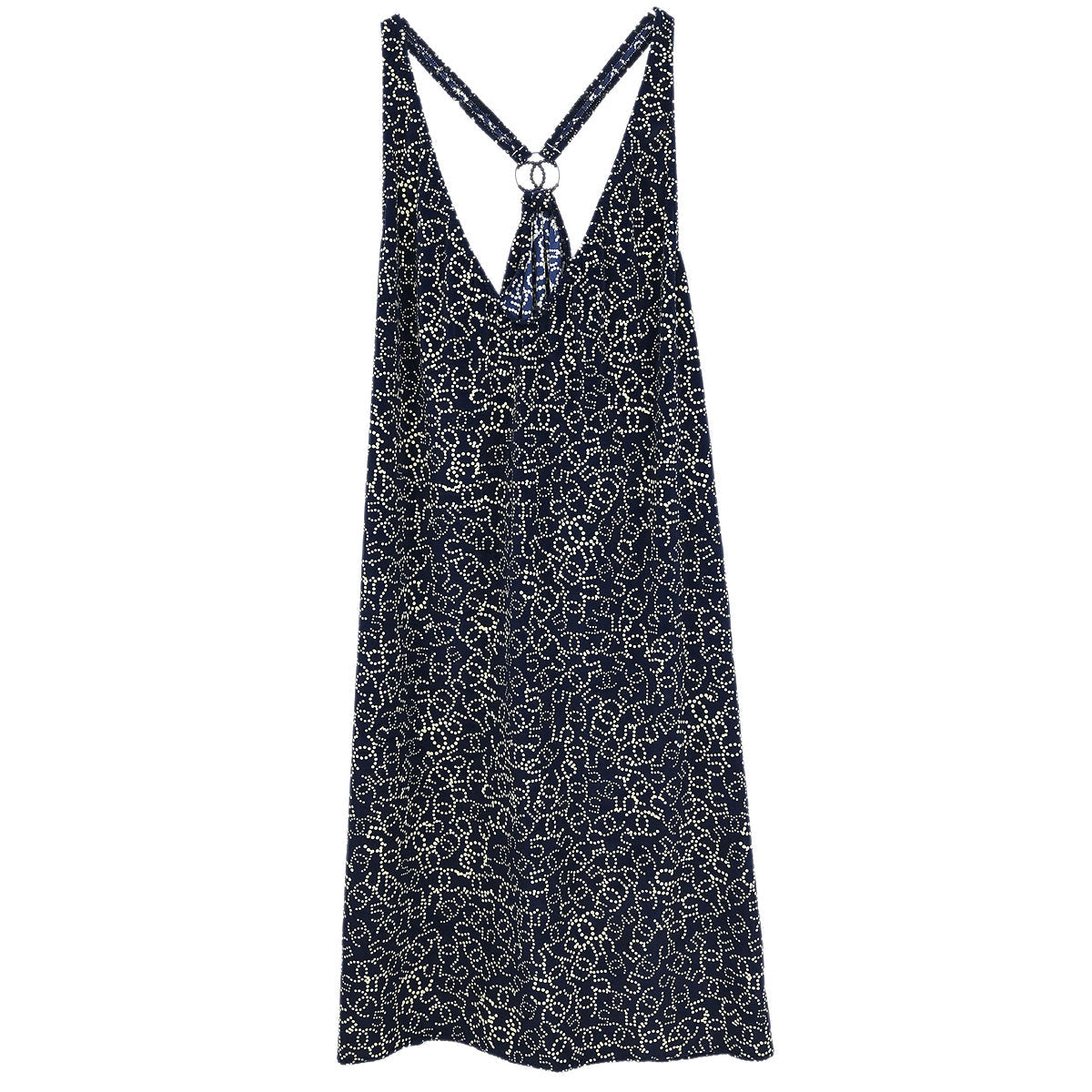 Chanel 2006 Camisole Dress Navy #42