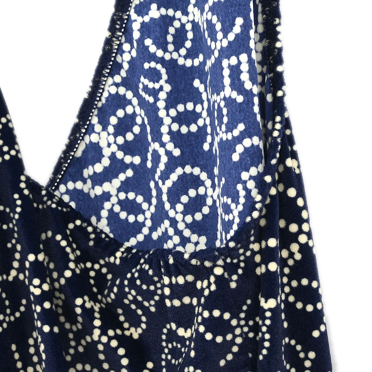Chanel 2006 Camisole Dress Navy #42