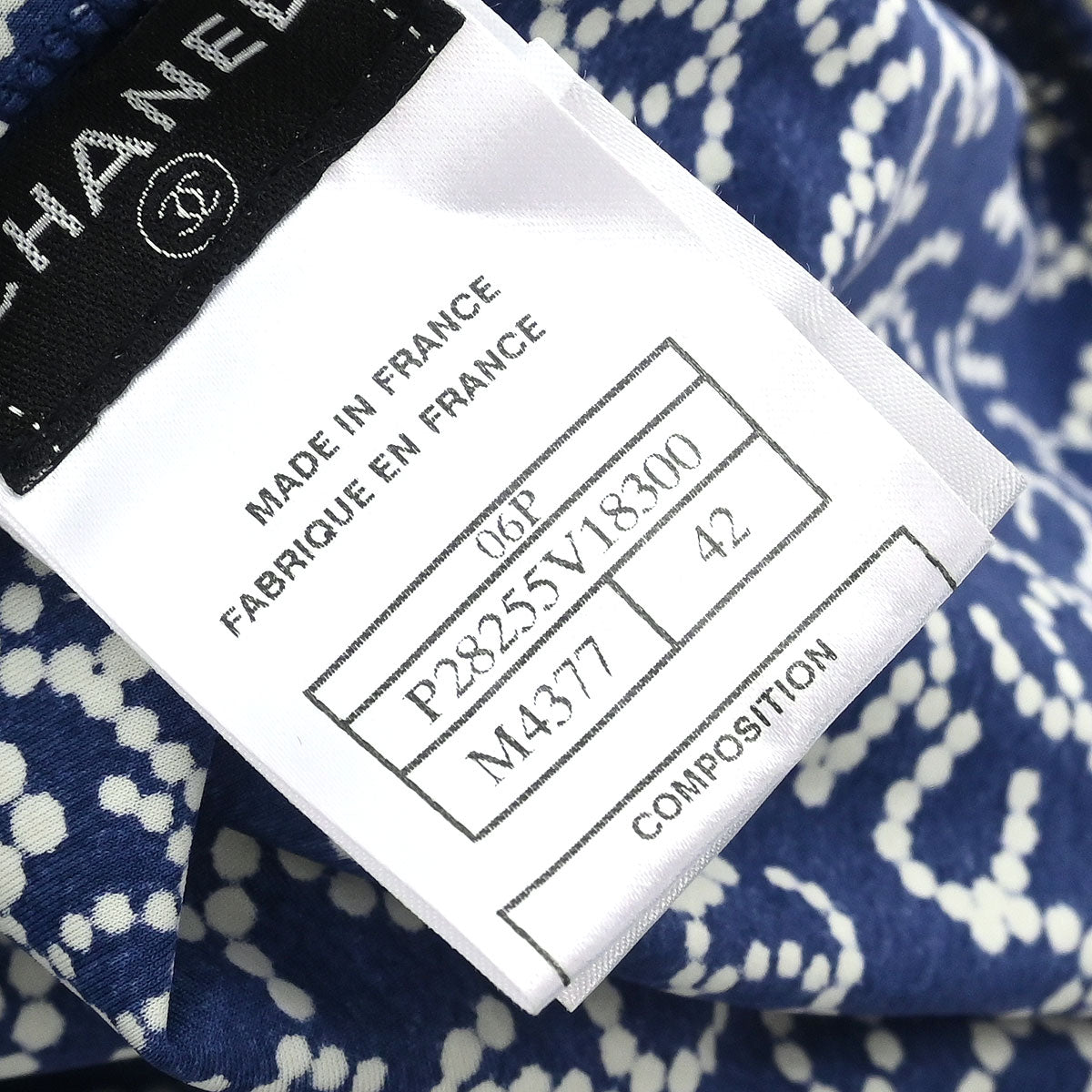 Chanel 2006 Camisole Dress Navy #42