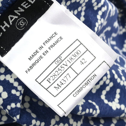 Chanel 2006 Camisole Dress Navy #42