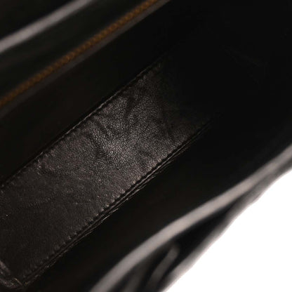 Cartier * Black Ostrich Panthere Handbag