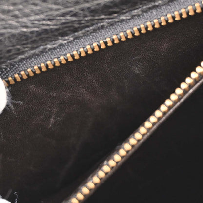 Cartier * Black Ostrich Panthere Handbag