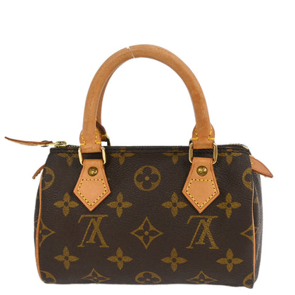 Louis Vuitton Monogram Mini Speedy Handbag M41534