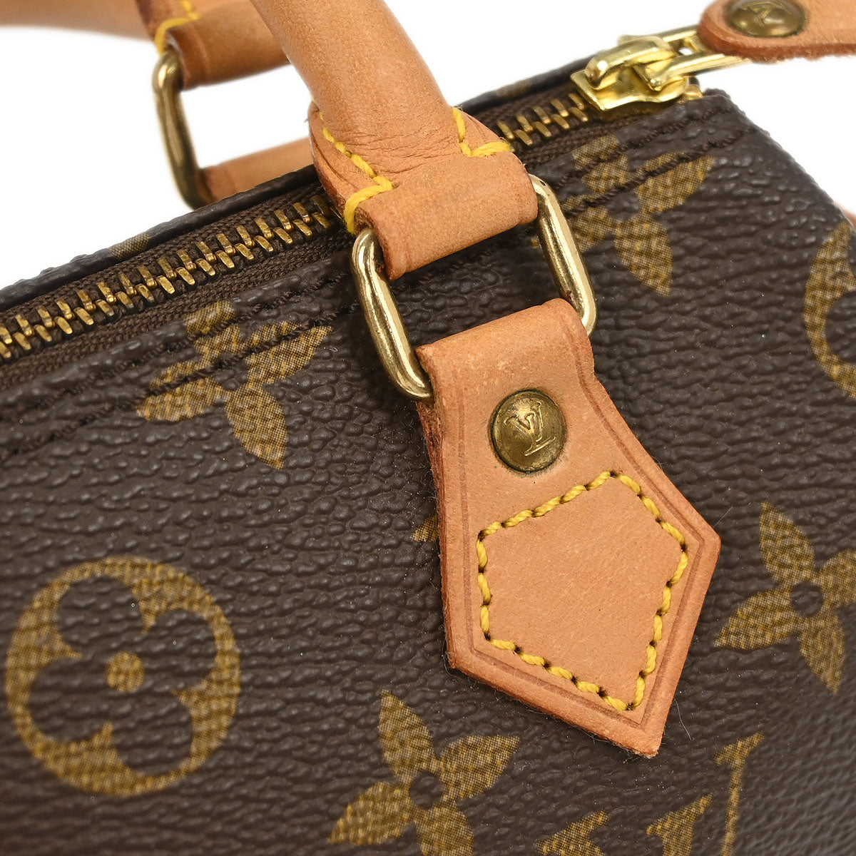 Louis Vuitton Monogram Mini Speedy Handbag M41534