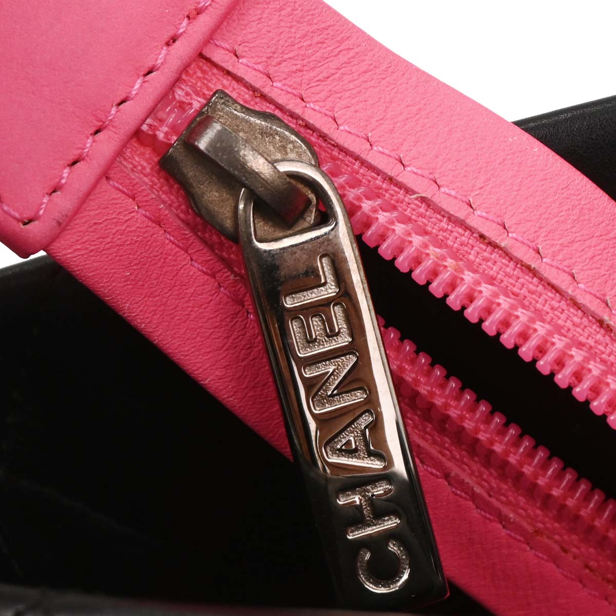 Chanel Black Calfskin Cambon Ligne Tote Handbag