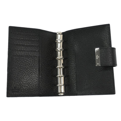 Gucci Black GG Notebook Cover Small Good