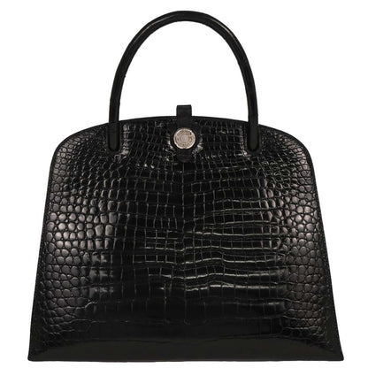 Hermes * Black ぽろさす Dalvy 30 MM Handbag