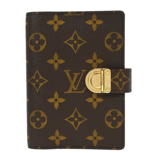 Louis Vuitton Monogram Agenda Koala PM Notebook Cover R21013 Small Good