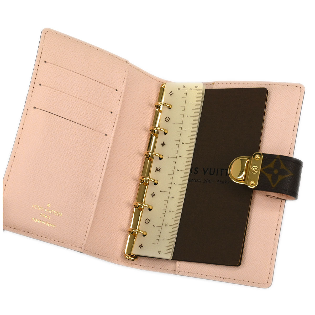 Louis Vuitton Monogram Agenda Koala PM Notebook Cover R21013 Small Good