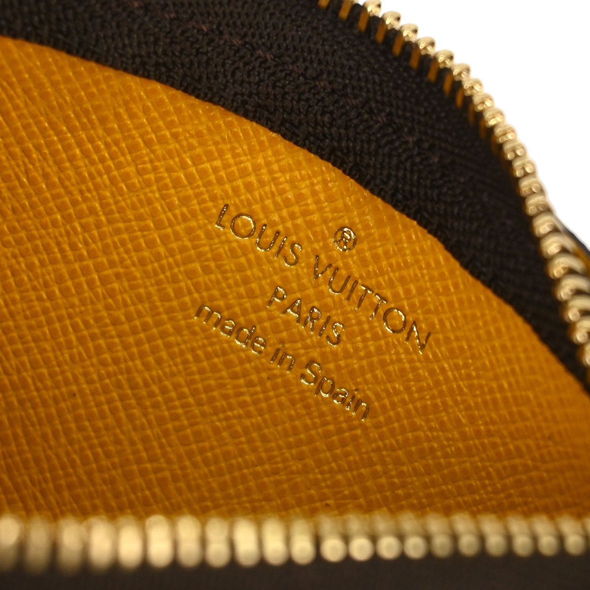 Louis Vuitton Monogram Groom Pochette Cles Coin Case M60033