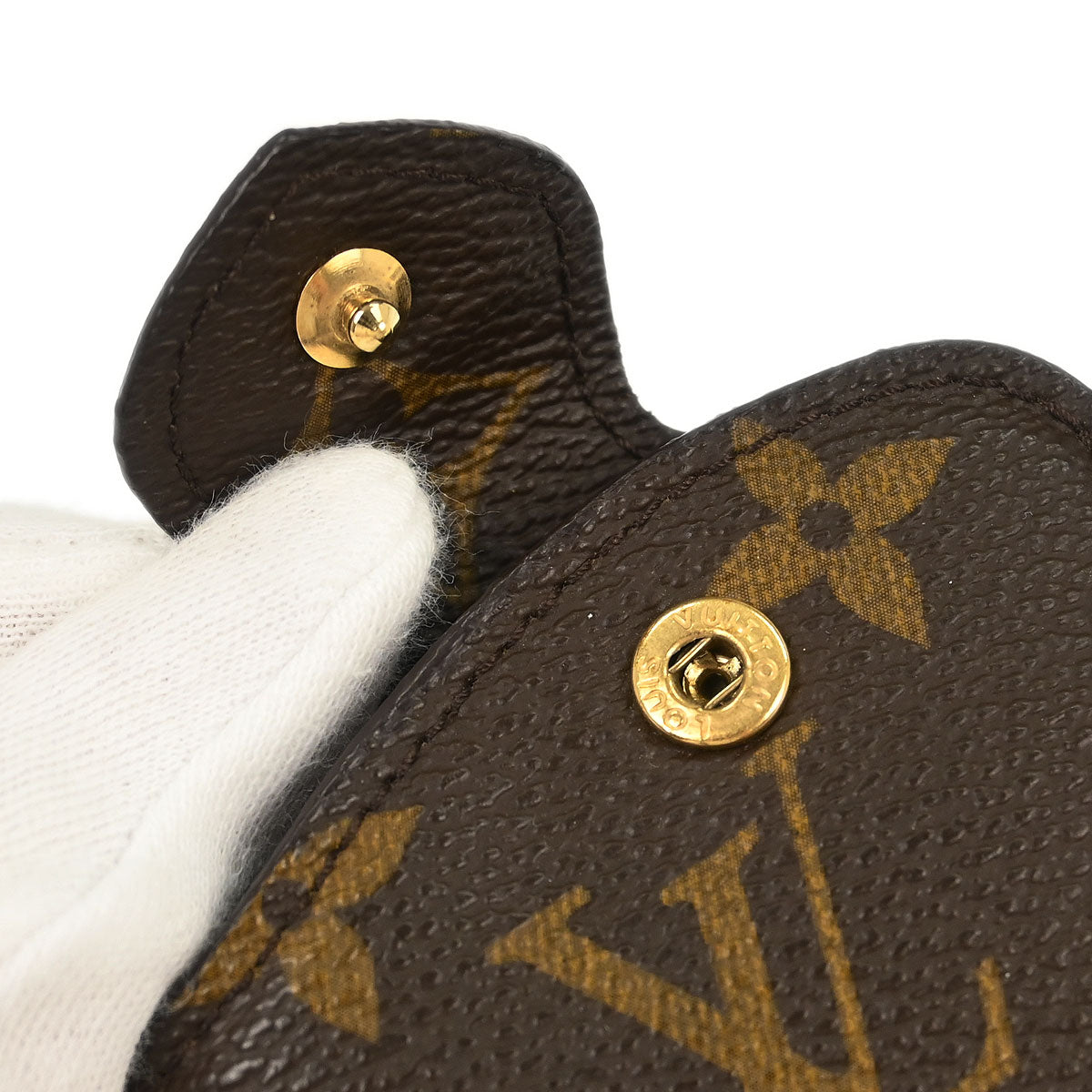Louis Vuitton Monogram Etui Lunettes PM Glasses Case M66545 Small Good