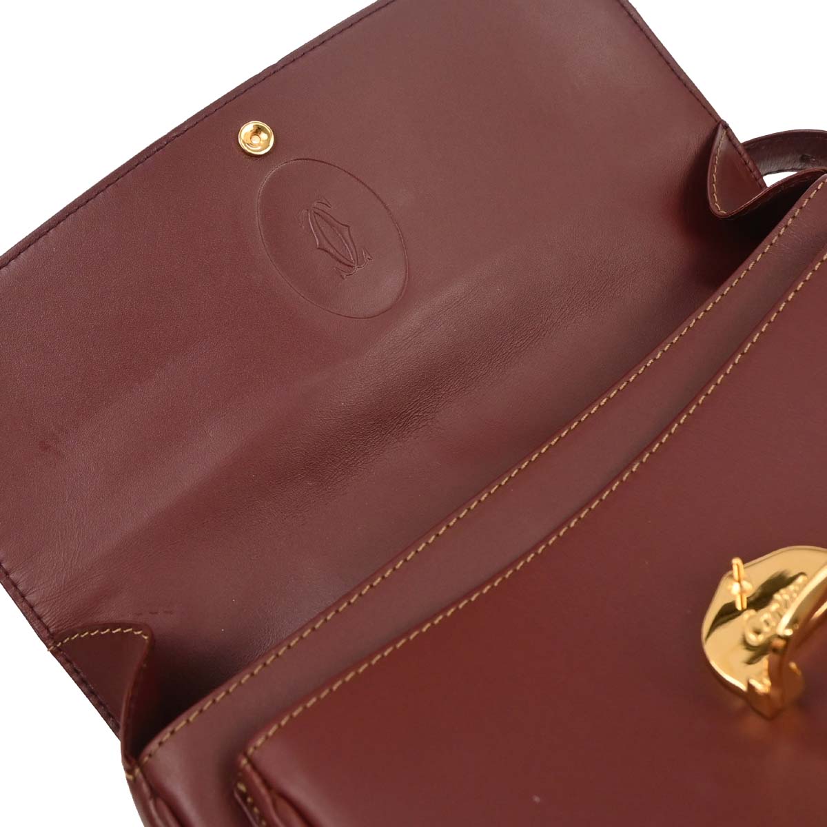 Cartier Bordeaux Shoulder Bag