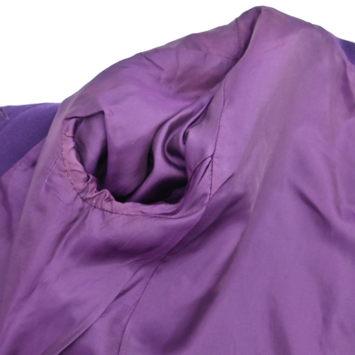 Celine #38 Setup Suit Jacket Skirt Purple