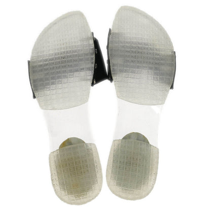 Chanel * Clear Acrylic Sport Line Shoes Sandals #36