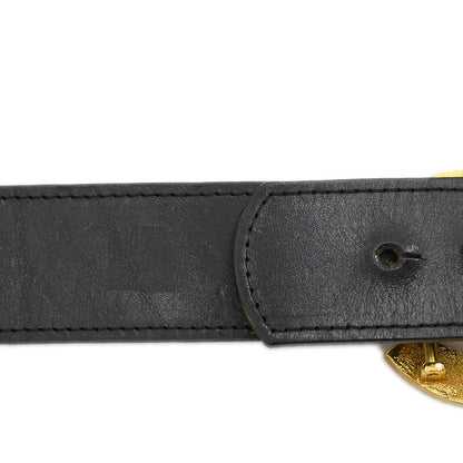 Chanel Belt Black Gold 75/30 96A Small Good