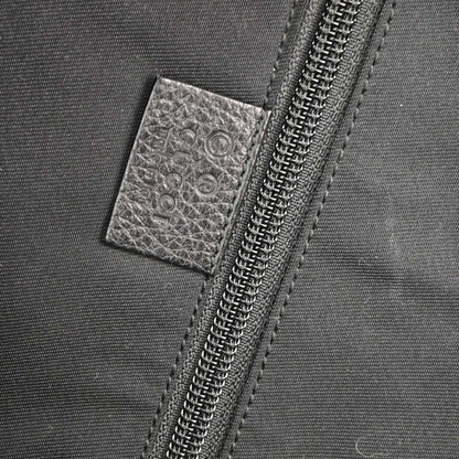 Gucci Black Canvas GG 2way Shoulder Duffel Handbag