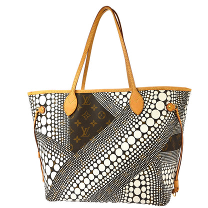 Louis Vuitton Yayoi Kusama 2012 Monogram Waves Neverfull MM Tote Bag M40684
