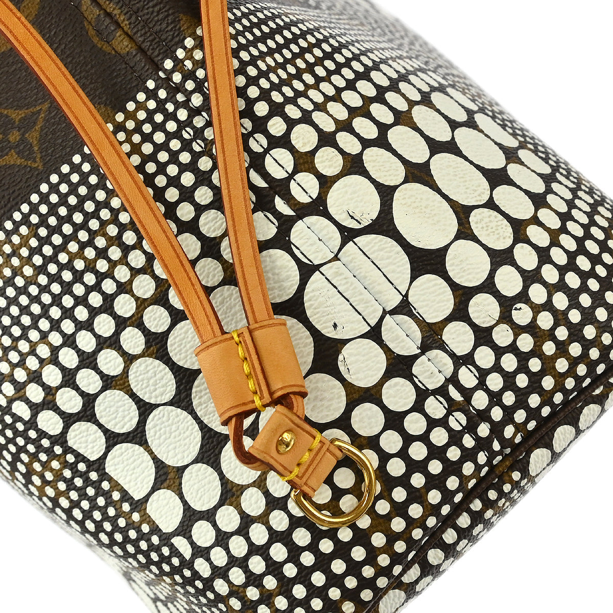 Louis Vuitton Yayoi Kusama 2012 Monogram Waves Neverfull MM Tote Bag M40684