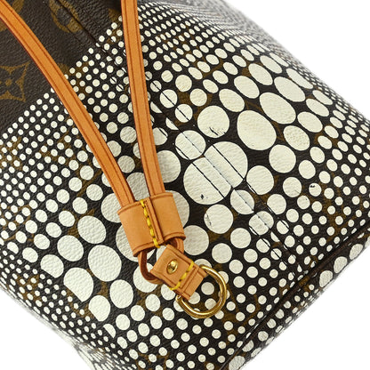 Louis Vuitton Yayoi Kusama 2012 Monogram Waves Neverfull MM Tote Bag M40684