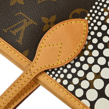 Louis Vuitton Yayoi Kusama 2012 Monogram Waves Neverfull MM Tote Bag M40684