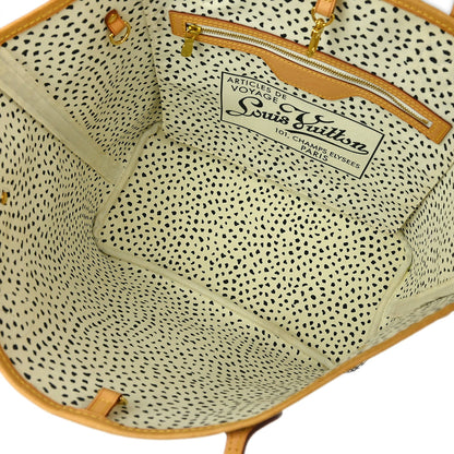 Louis Vuitton Yayoi Kusama 2012 Monogram Waves Neverfull MM Tote Bag M40684