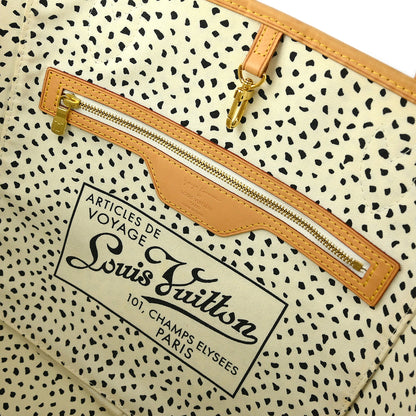 Louis Vuitton Yayoi Kusama 2012 Monogram Waves Neverfull MM Tote Bag M40684