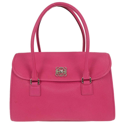 Loewe Pink Leather Handbag
