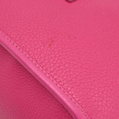 Loewe Pink Leather Handbag