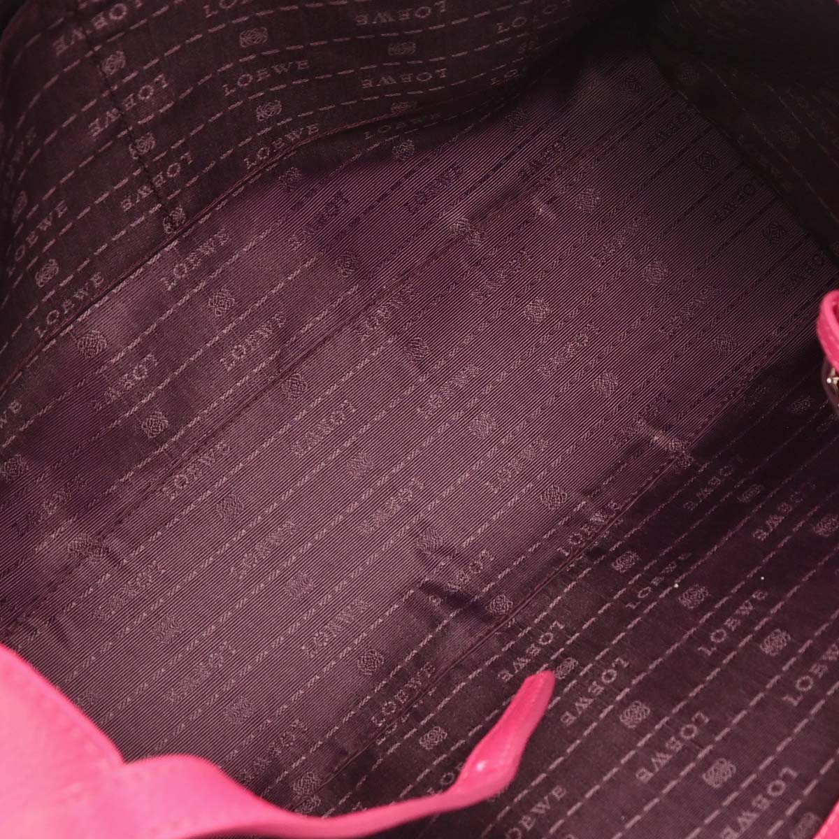 Loewe Pink Leather Handbag