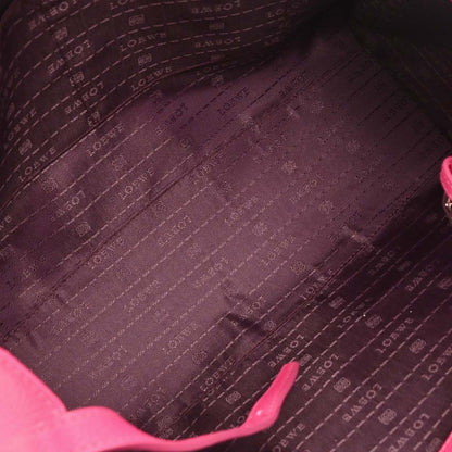 Loewe Pink Leather Handbag