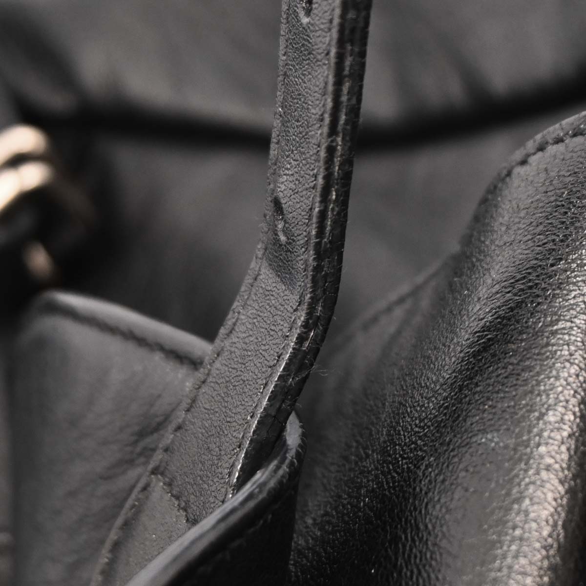 Saint Laurent Black Fringe Festival Backpack