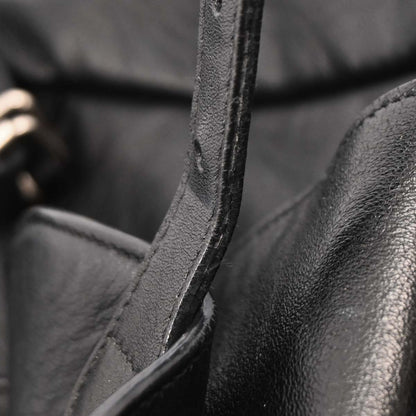 Saint Laurent Black Fringe Festival Backpack