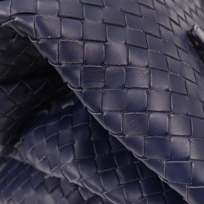 Bottega Veneta Purple Intrecciato Roma Tote Bag