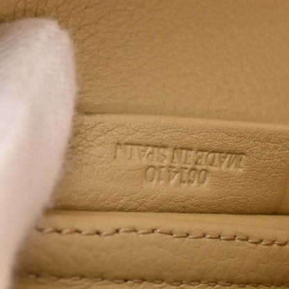 Loewe Beige Suede 2way Shoulder Handbag