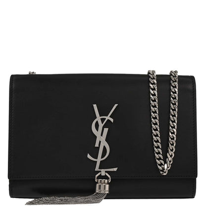 Saint Laurent Black Leather Kate Shoulder Bag