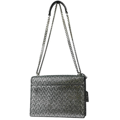 Yves Saint Laurent Silver Sunset Shoulder Bag