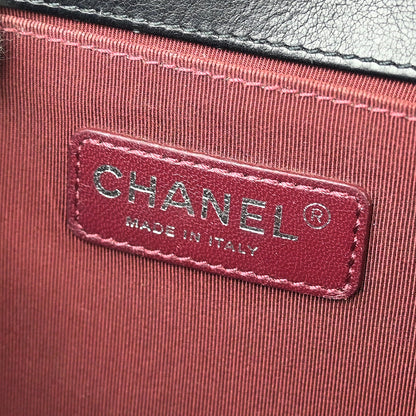 Boy Chanel 2015-2016 Black Calfskin Medium Shoulder Bag